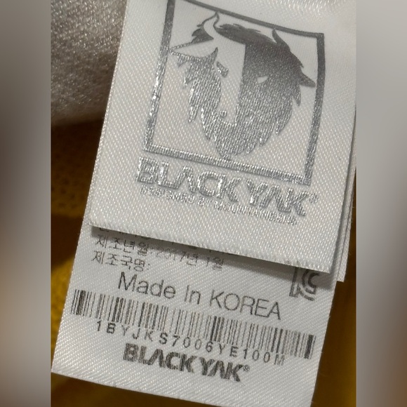 Black Yak Yellow and White Checkered Dublin Zip-Up Jacket. - Picture 7 of 11